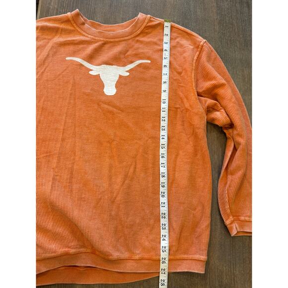 UNIVERSITY OF TEXAS UT LONGHORNS Chicka-d Sweatshirt Top Shirt size S Gameday - Picture 8 of 8